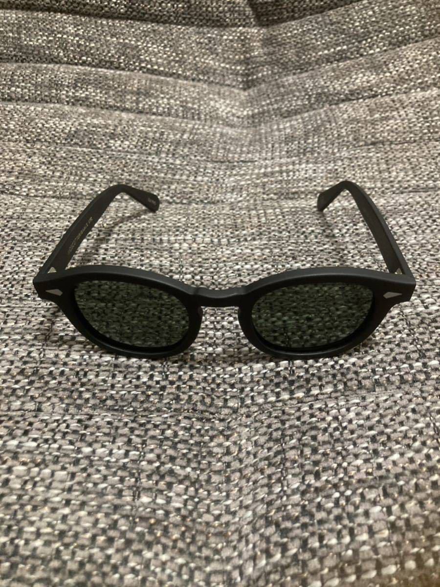 保証MOSCOT モスコット レムトッシュ 46 サングラスレンズ緑