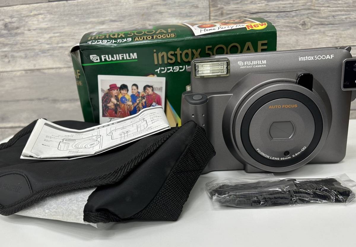 FUJIFILM Instax 500AF インスタックス ケース付 美品-