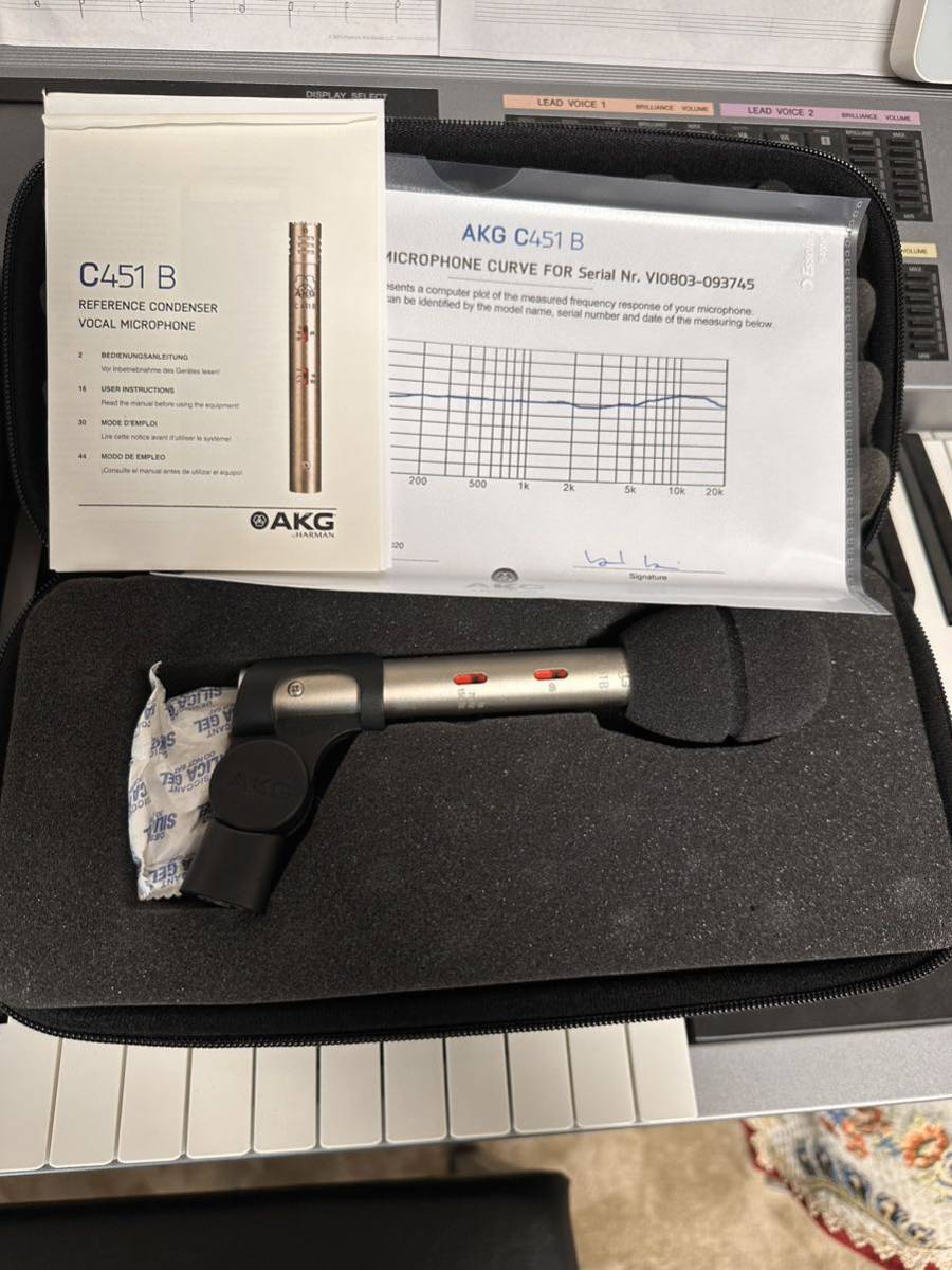 AKG C451B コンデンサーマイク 2本セット | paradaabogados.com