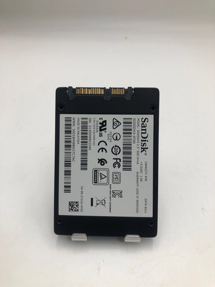 SanDisk サンディスク 内蔵SSD 2.5インチ / SSD Ultra 3D 4TB SATA3.0