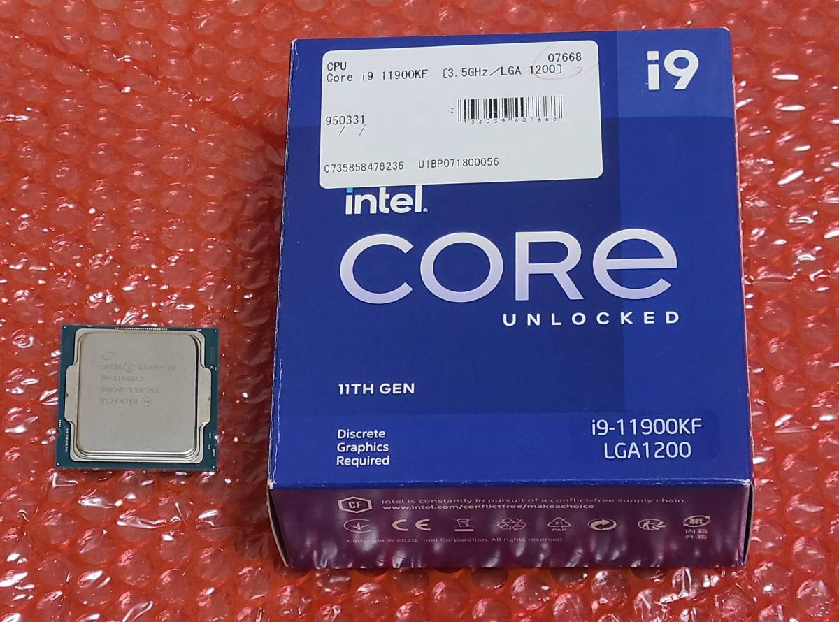 中古】Core i9-11900KF LGA1200 動作確認済 - JChere雅虎拍卖代购