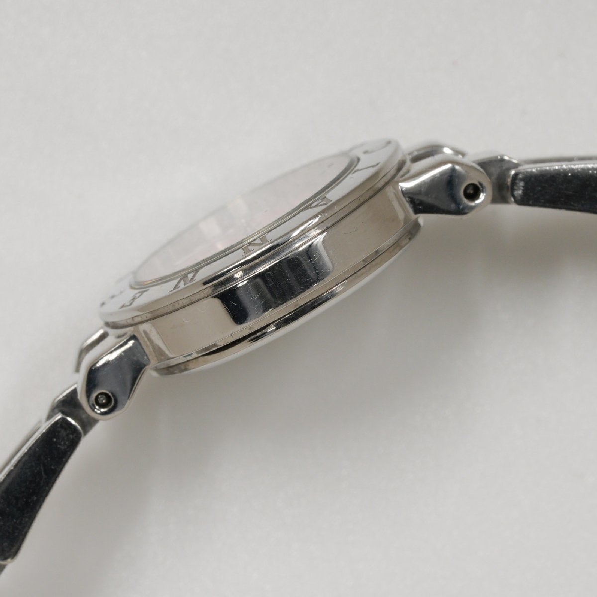 ピンキー＆ダイアン Pinkey & Dianne 腕時計 1N01-0ED0 ピンク文字盤 レディース 中古 電池交換済 動作品 [質イコー]_画像3