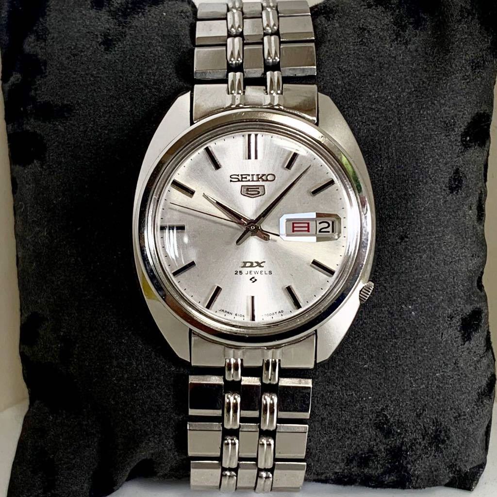 動作品 SEIKO 5 DX セイコー ファイブ デラックス/自動巻/25石