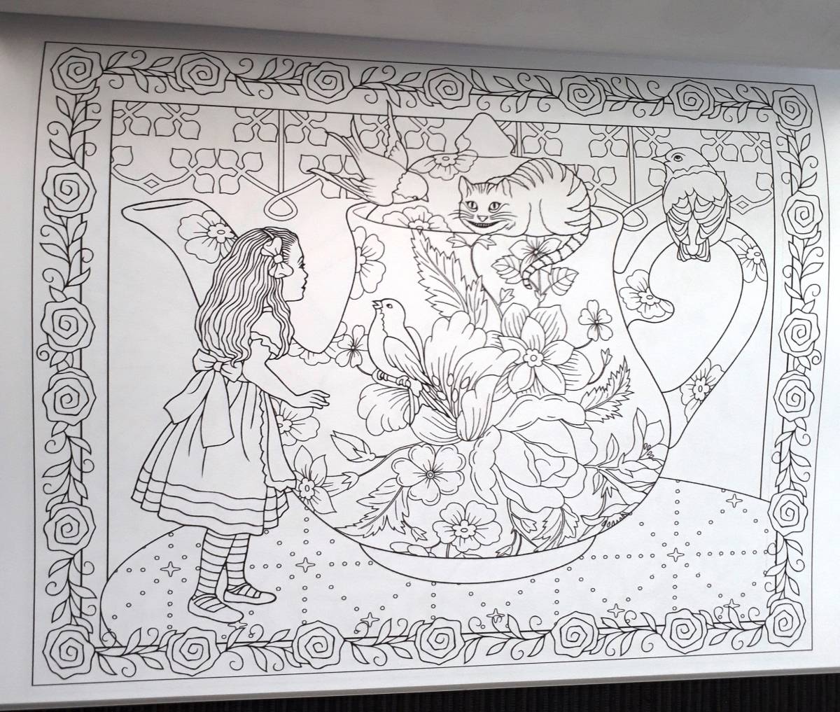 4冊まで同送料 大人も子供も ぬりえ 不思議の国のアリス Alice In Wonderland 塗り絵 ぬり絵 Ebuyjp