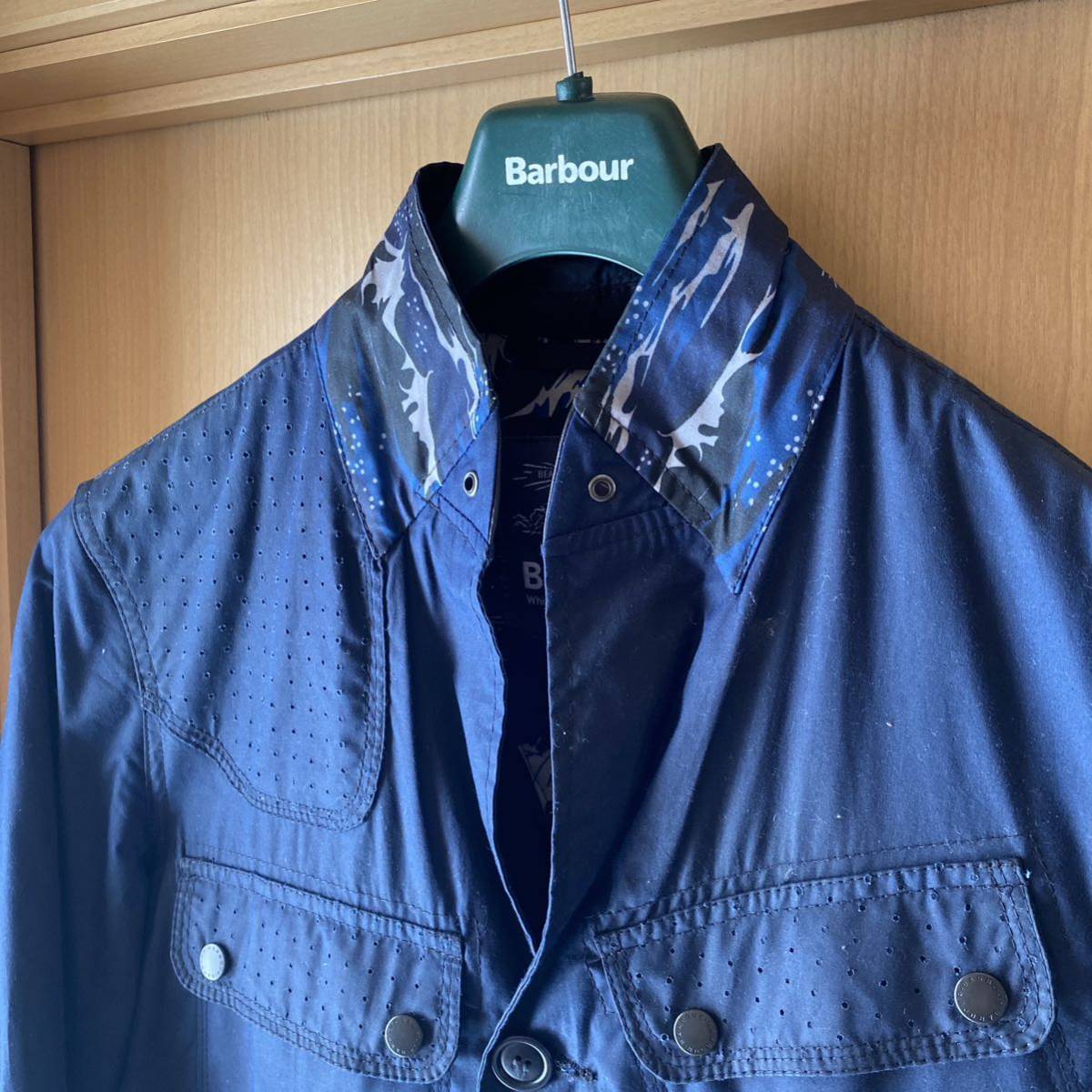 70%オフスタート!超希少!】Barbour x WHITE MOUNTAINEERING M | www