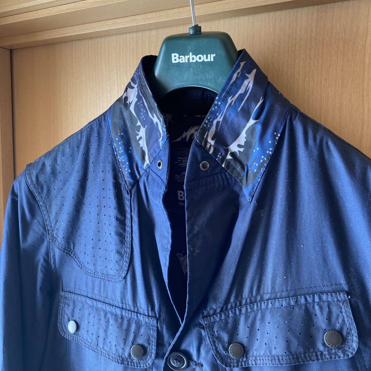 【50%オフスタート！超希少！】Barbour x WHITE MOUNTAINEERING M_画像2