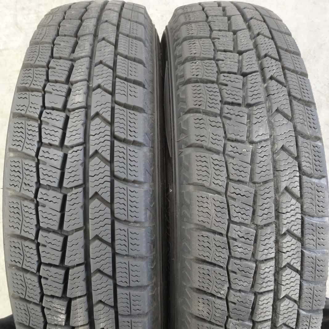 冬4本SET 会社宛 送料無料 145/80R13×4J 75Q ダンロップ WINTER MAXX WM02 マルチ スチール デイズ ワゴンR スペーシア ウェイク NO,E2624_画像4