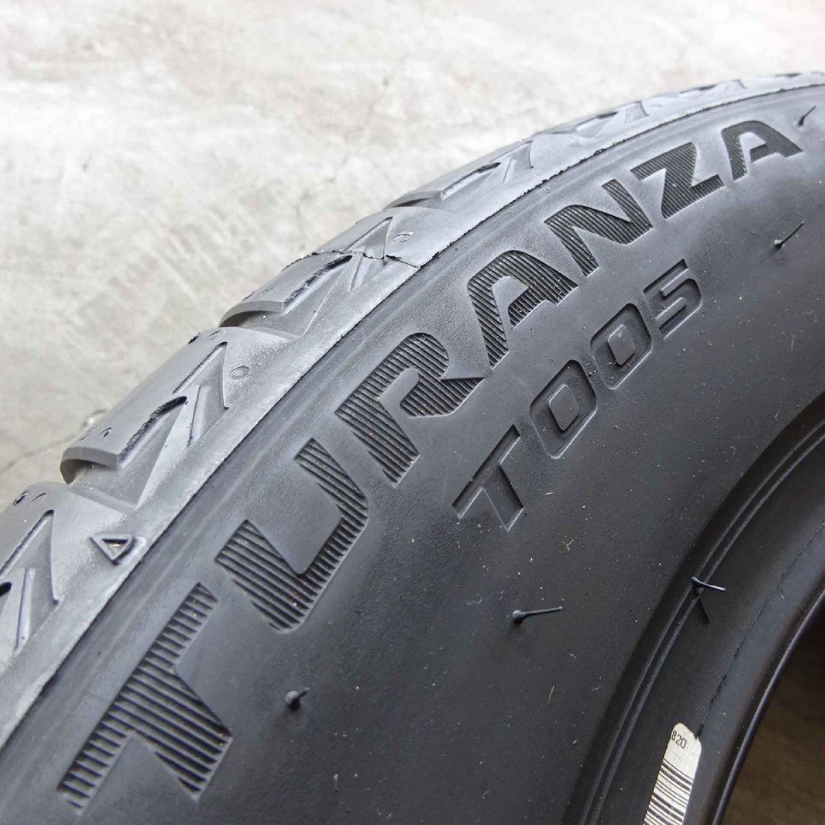 現品限り 夏2本価格 新品2021年製 会社宛 送料無料 205/55R16 91V ブリヂストン TURANZA T005 BRZ ウィッシュ インプ レクサスCT NO,Z1539_画像5