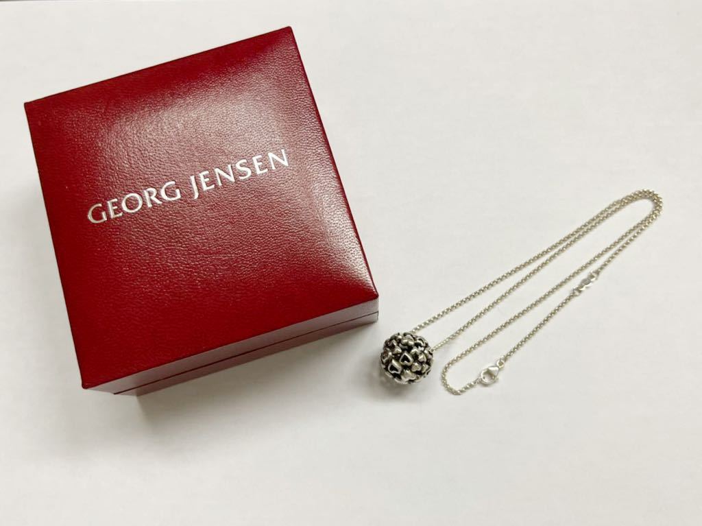 希少 GEORG JENSEN ジョージジェンセン ハートバイハート ネックレス