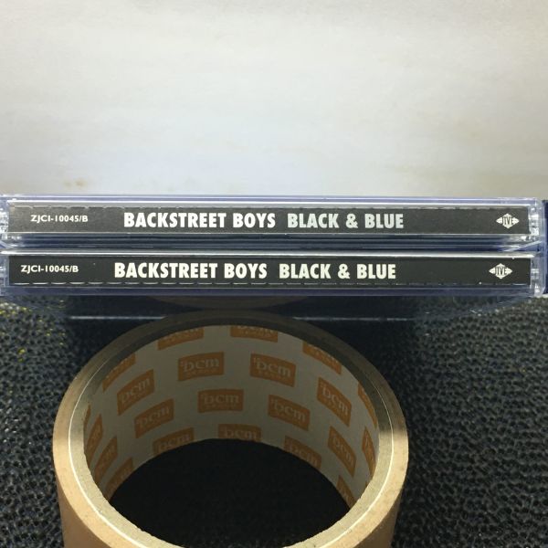 BACKSTREET BOYS задний Street * boys BLACK & BLUE CD+DVD время ограничено производство запись 