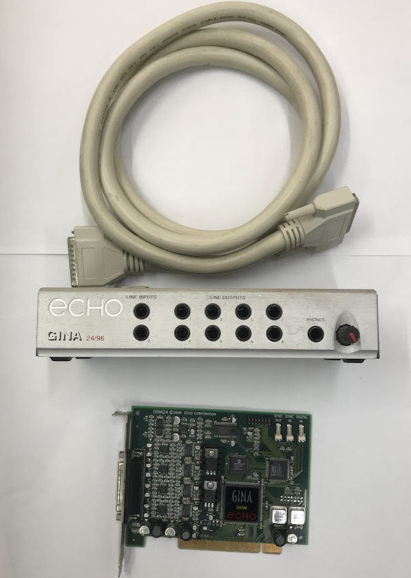【動作未確認】GINA 24/96 PCIバス用 オーディオインターフェイスの画像1