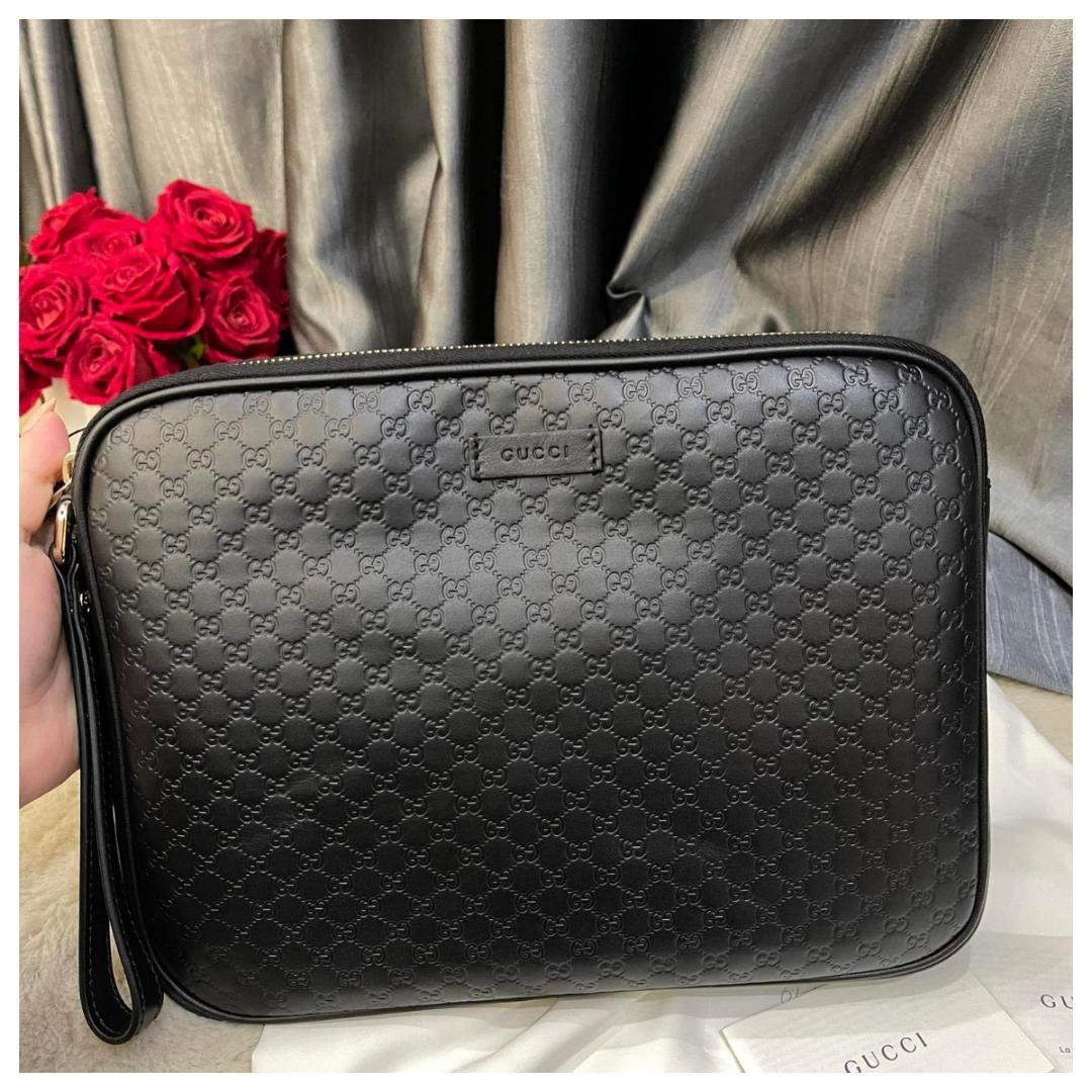 グッチ 251B グッチクラッチ・セカンドバッグ マイクロ グッチ シマ