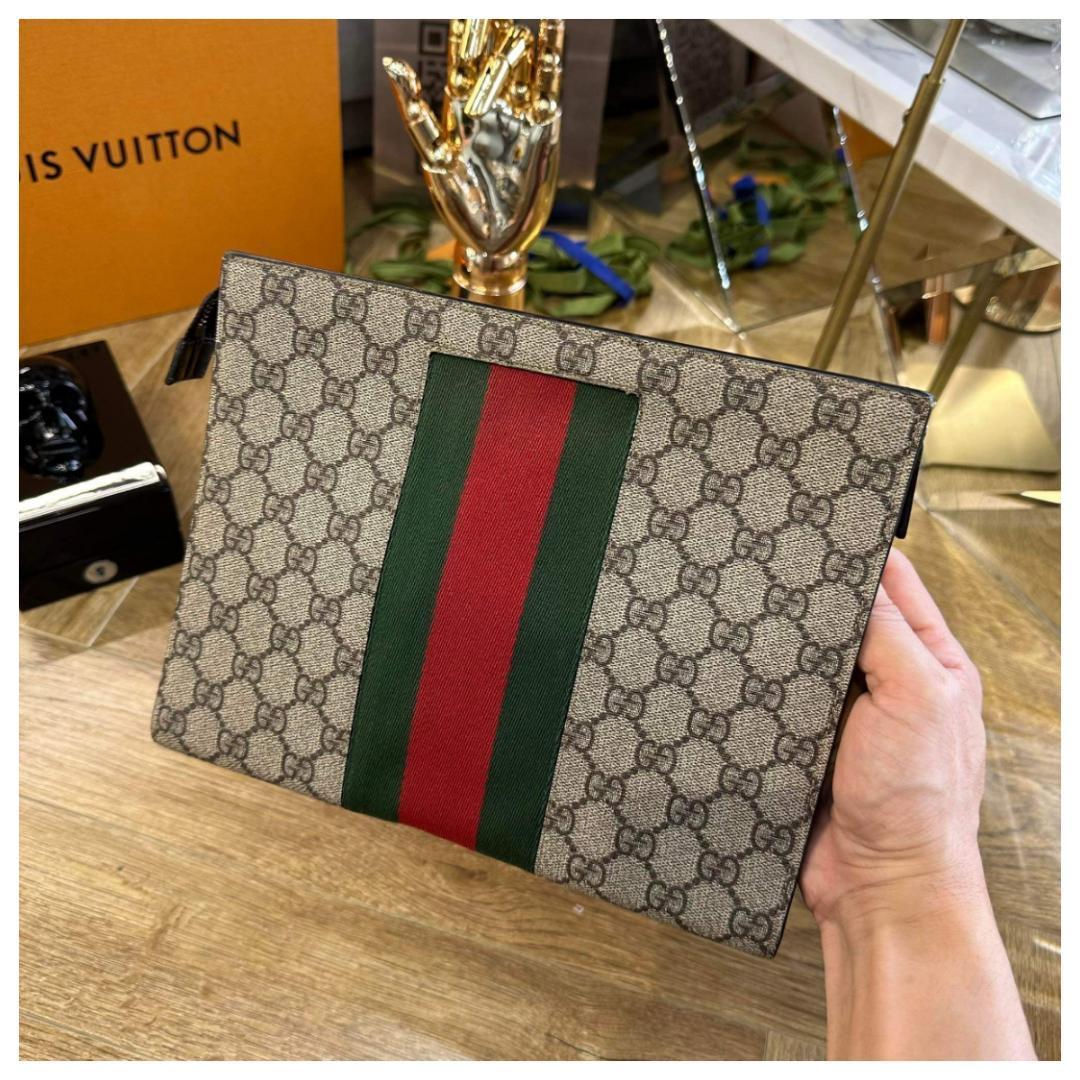 GUCCI グッチ 455H クラッチバッグ NEW WEB TES.GG-