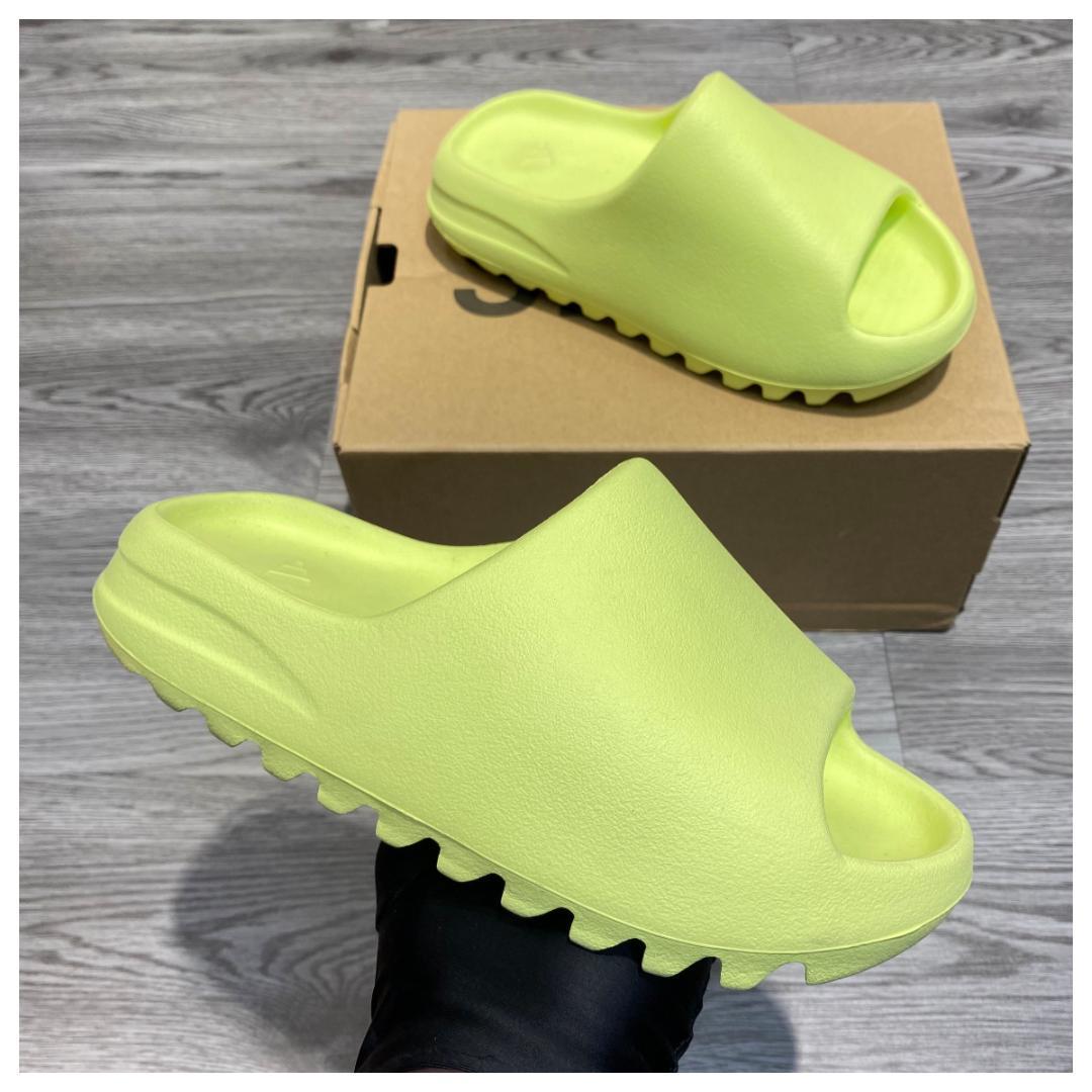 アディダス 538V YEEZY Slide Glow Green サンダル 本物保証 人気