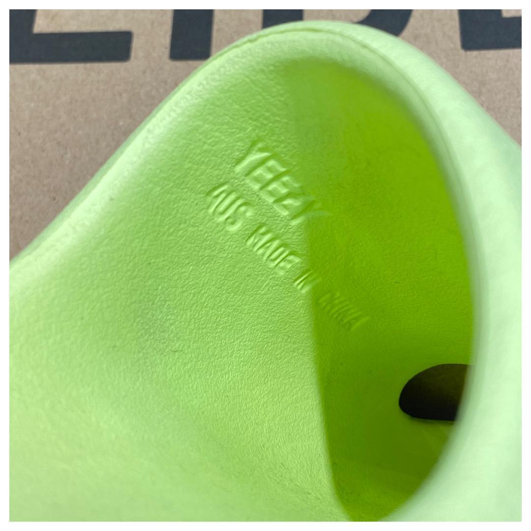 アディダス 538V YEEZY Slide Glow Green サンダル 本物保証 人気