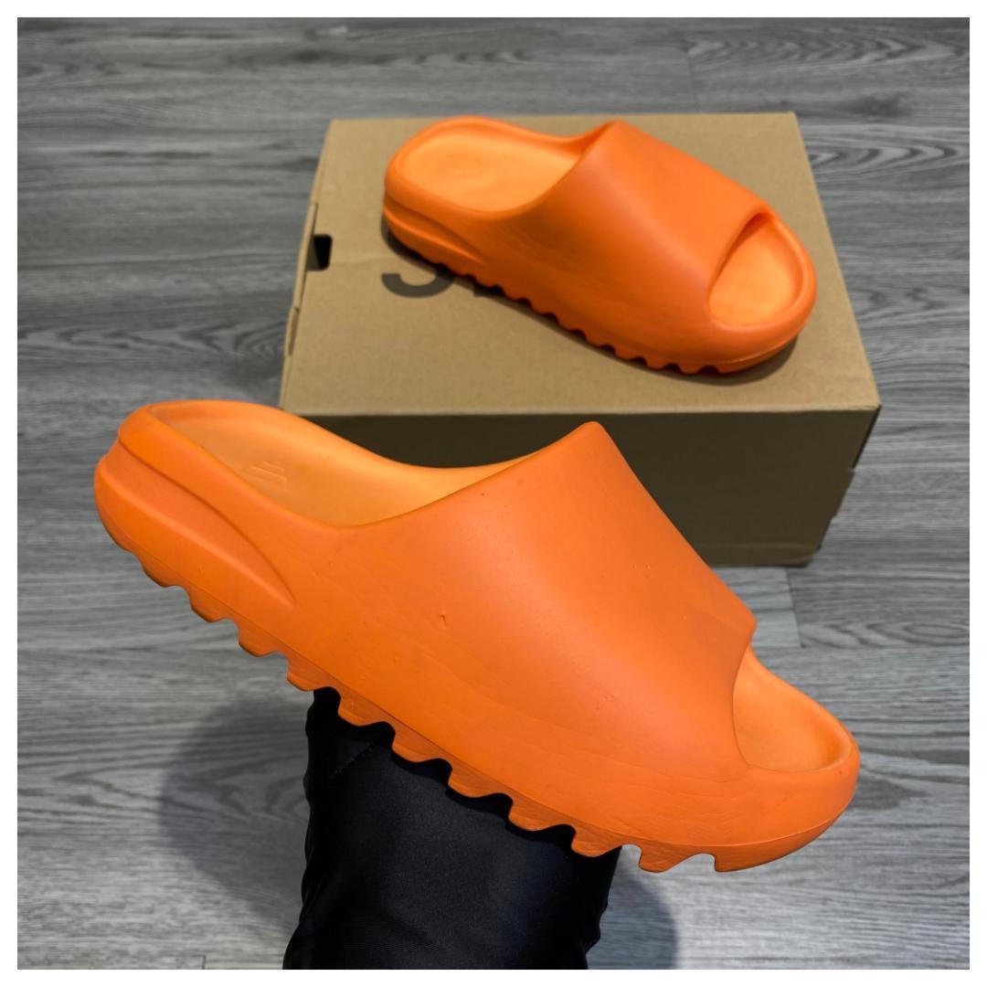 アディダス 538V YEEZY SLIDE ENFLAME ORANGE 本物保証 人気ブランド