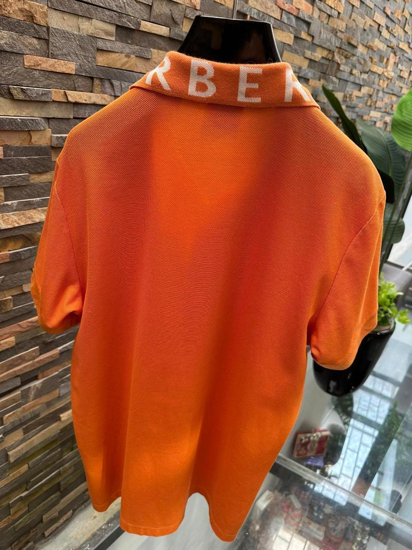 バーバリー size M 167H Tシャツ メンズウェア オレンジ系 メンズ