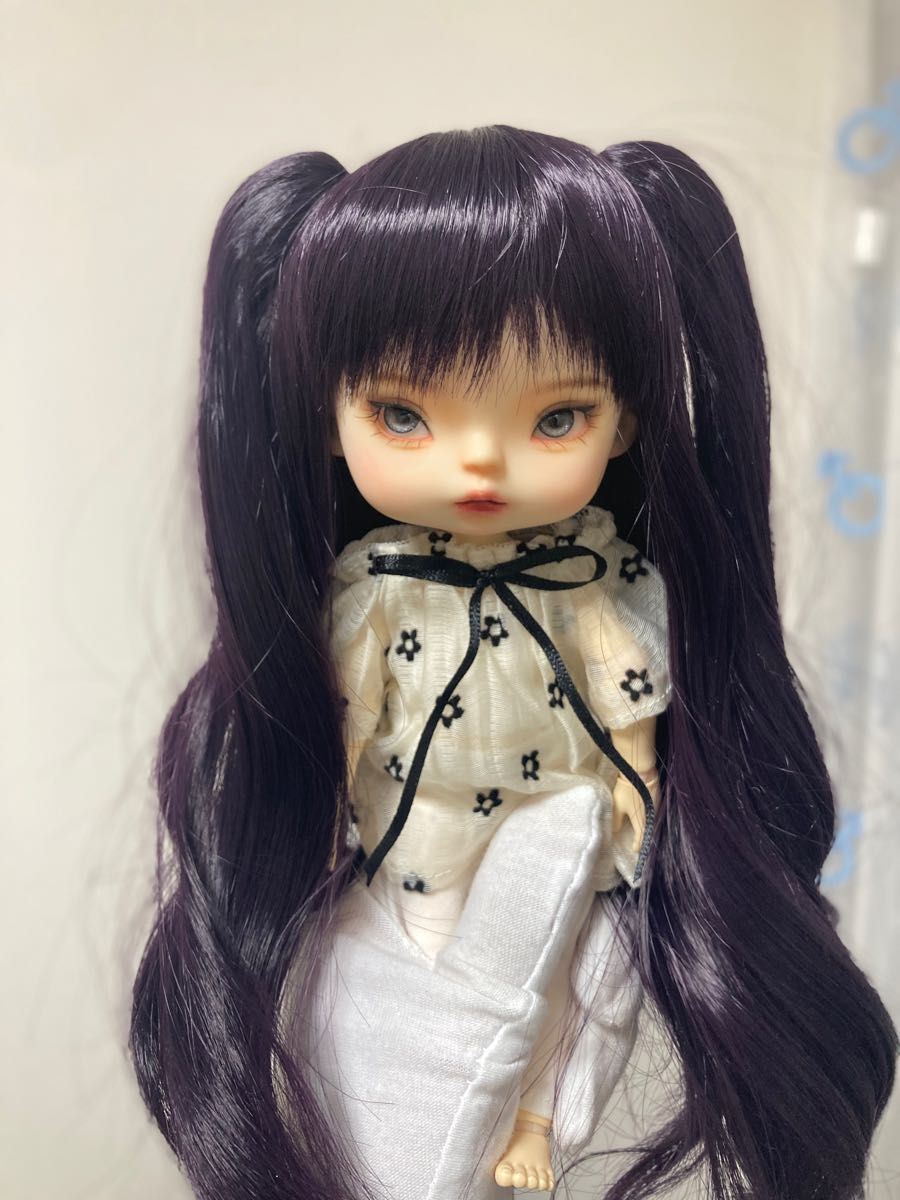 モンストドール カスタム 果果ちゃん丑丑ちゃん monstdoll ヴィッグ