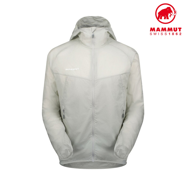 23SS【マムート/Convey WB Hooded Jacket AF Men(コンベイ WB フーデッド ジャケット)/00697(platinum)/Mサイズ(EU)】mtr_画像1