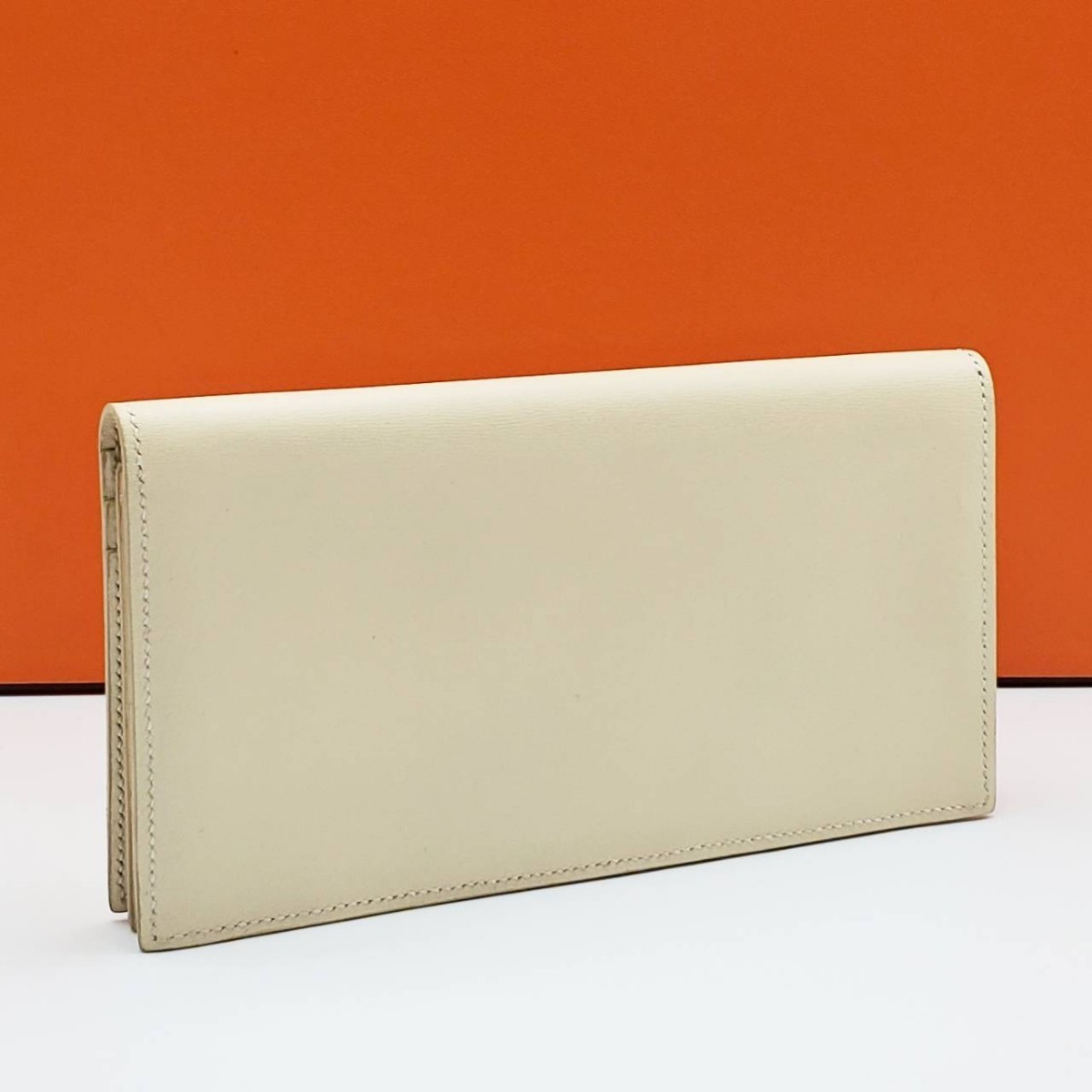 最終値下げ!HERMES エルメス フレミング ボックスカーフ ホワイト