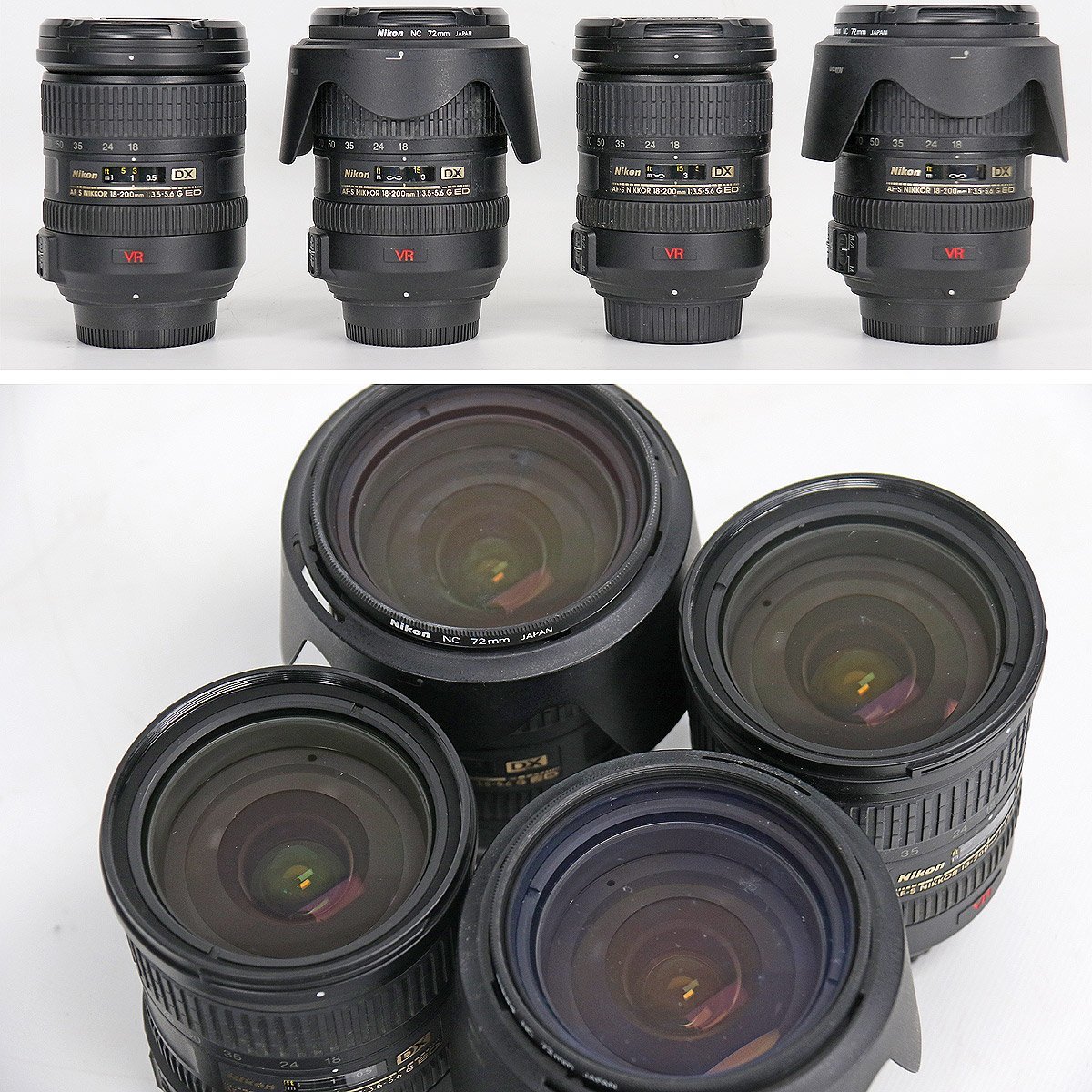 1000円スタート/ジャンクレンズ12台セット】Nikon/AF-S DX VR Zoom