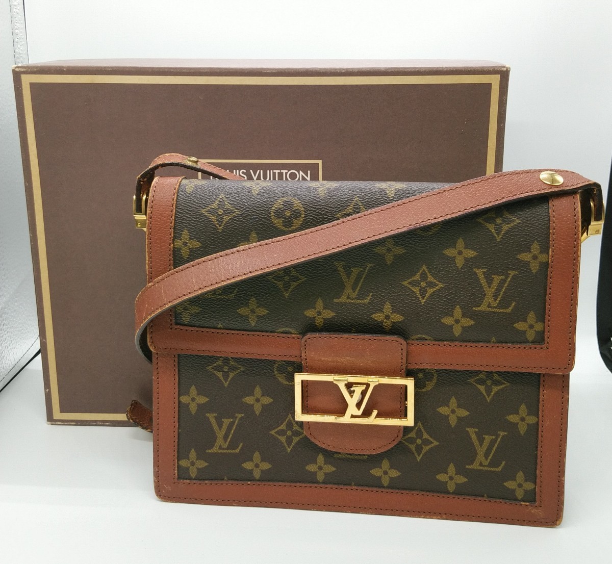 開店記念セールルイ・ヴィトン LV サックドーフィーヌ ゴールド金具