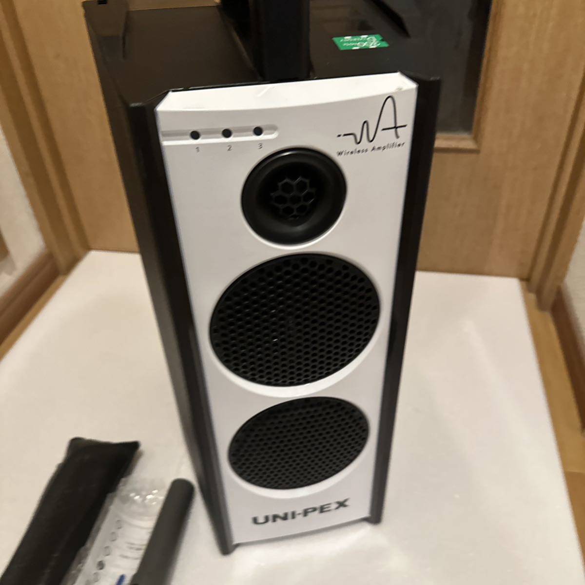 アンプ ユニペックス 防滴型 WA-372 ワイヤレスアンプ 300MHz 【94%OFF