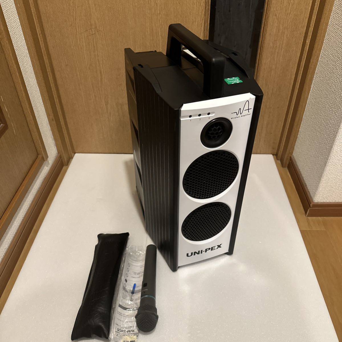 ユニペックス 防滴型 ワイヤレスアンプ WA-372 300MHz アンプ | hdv