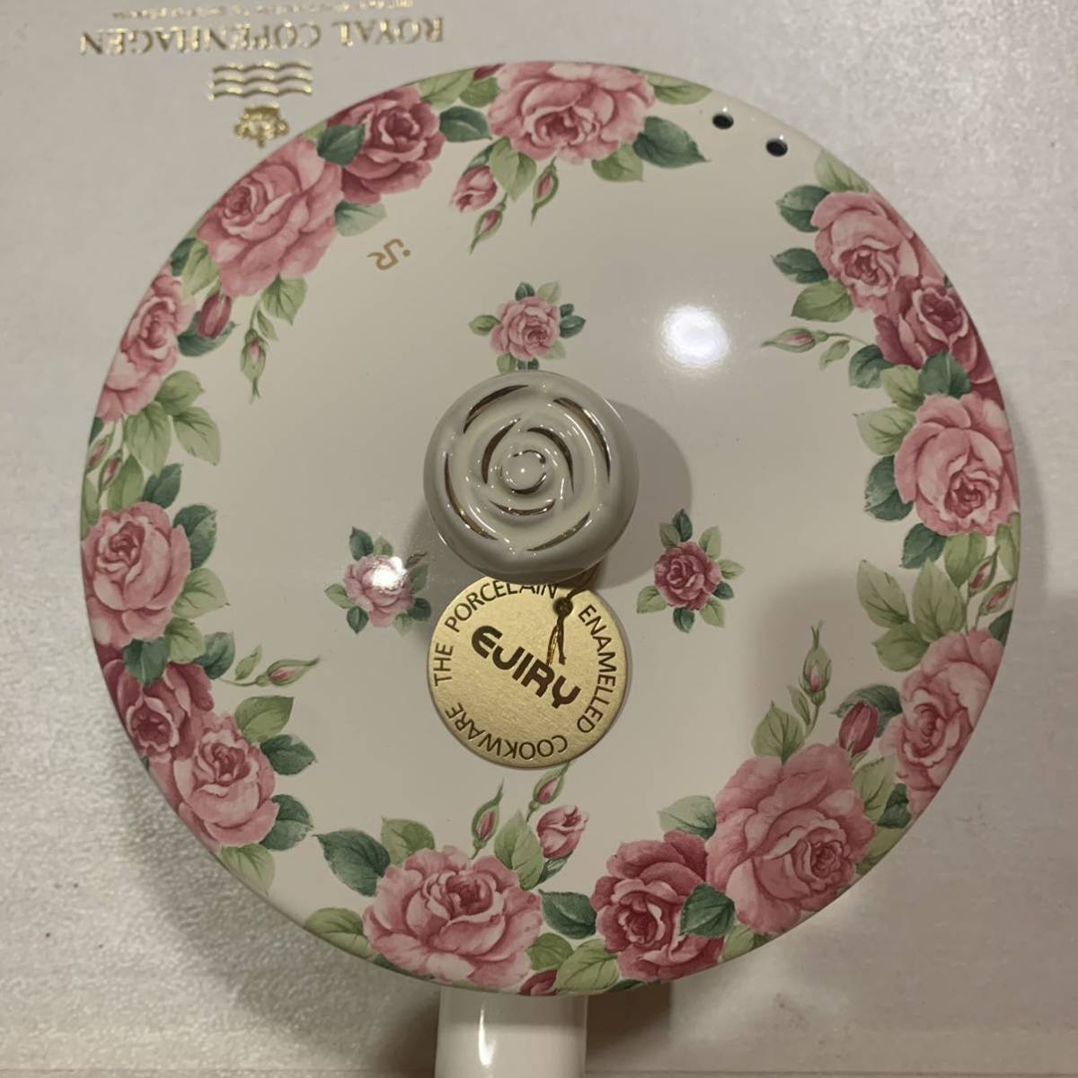 未使用 EJIRY ホーロー鍋 バラ 薔薇 ローズ レトロ 昭和レトロ 未使用 EJIRY ホーロー鍋 バラ 薔薇 ローズ レトロ 昭和レトロ