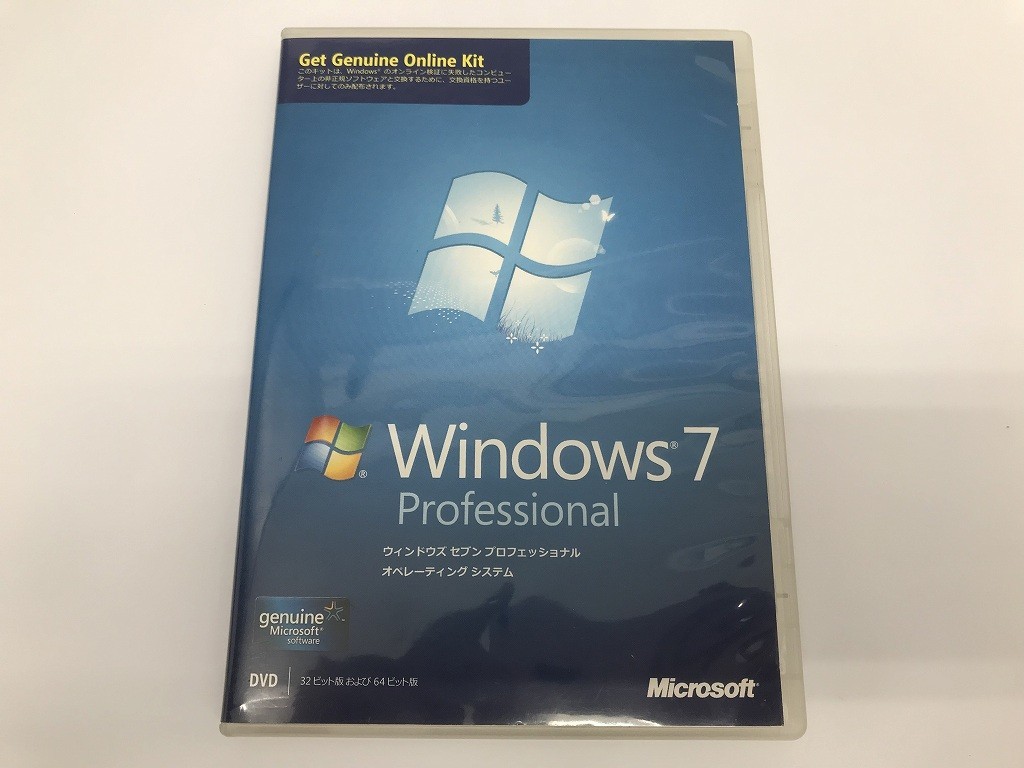 CC871 PC Windows7 Professional SP1 32bit/64bit プロフェッショナル genuine 【Windows】 516