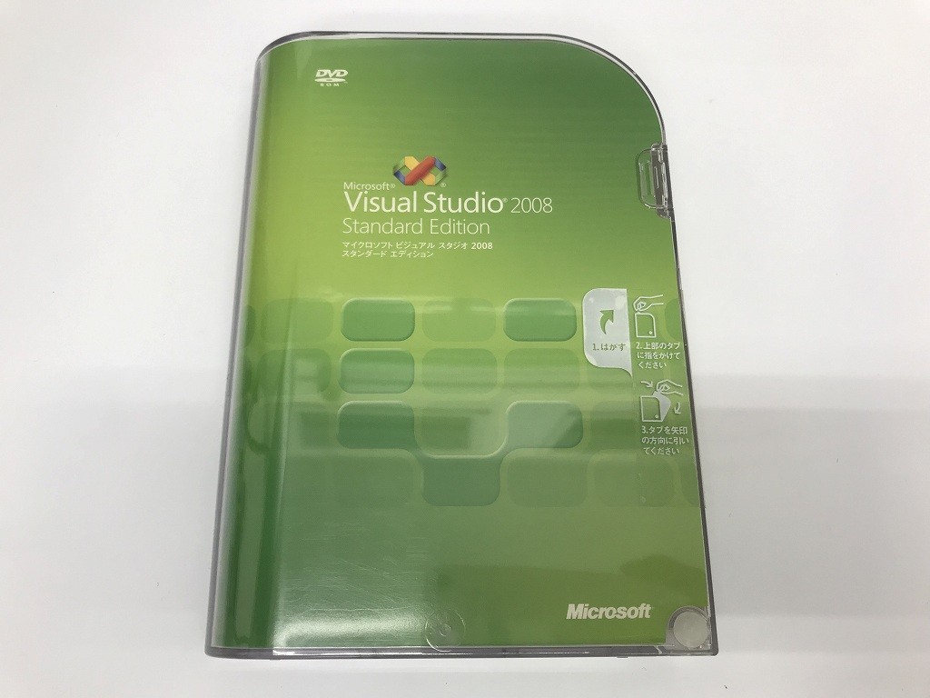 CC955 PC 未使用 Microsoft Visual Studio 2008 Standard Edition マイクロソフト ビジュアル スタジオ 【Windows】 529