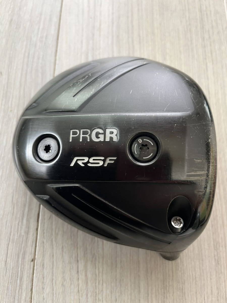 貴重 PRGR RS F PROTOTYPE ワンクローバー 10.5° 445cc ヘッド上部に傷