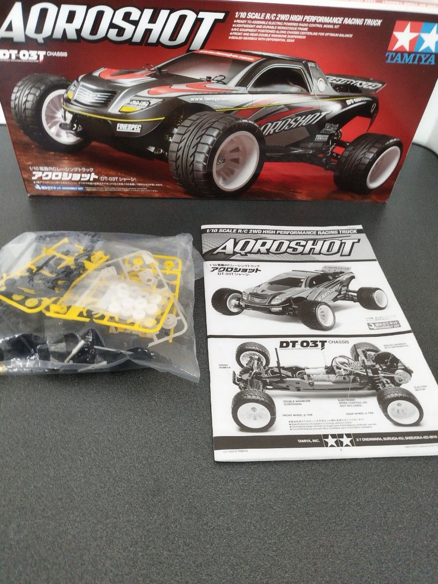 タミヤ DT-03T アクロショット 未走行品 TAMIYA AQROSHOT ラバー タミヤ DT-03T アクロショット 未走行品 TAMIYA AQROSHOT ラバー