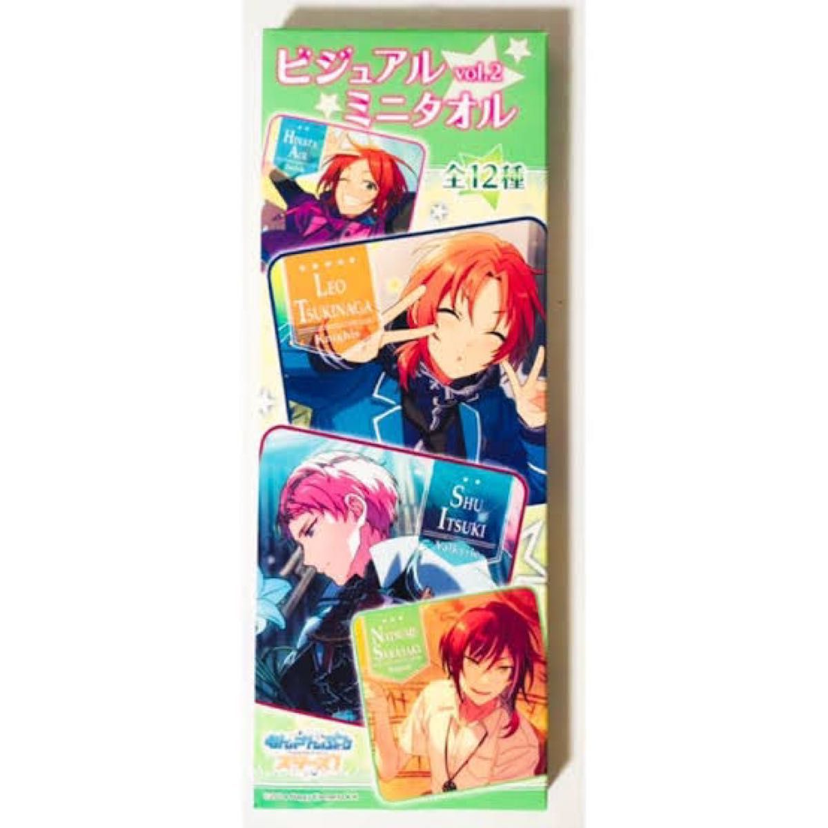 新品★あんスタ★Knights【月永レオ】ビジュアルミニタオル 守沢千秋 ビジネスバッグ 新品☆あんさんぶるスターズ!☆Knights