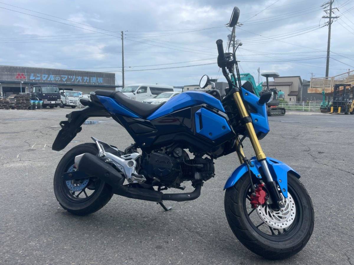 MSX125 グロム125 JC61 後期型 7830㎞ タイホンダ! MSX125 グロム125 JC61 後期型 7830㎞ タイホンダ!