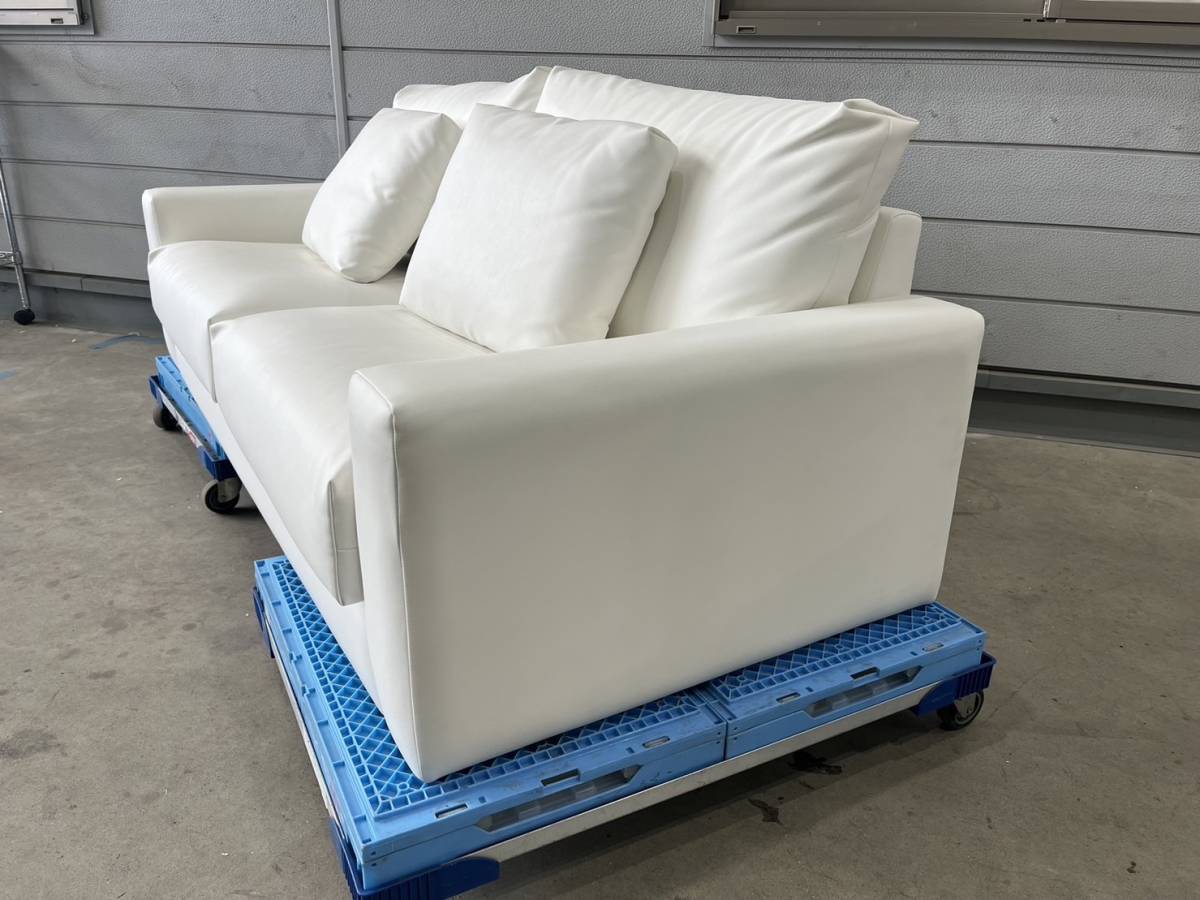 NOYES ノイエス ソファ 2名掛け ラブソファ ホワイト 白 家具