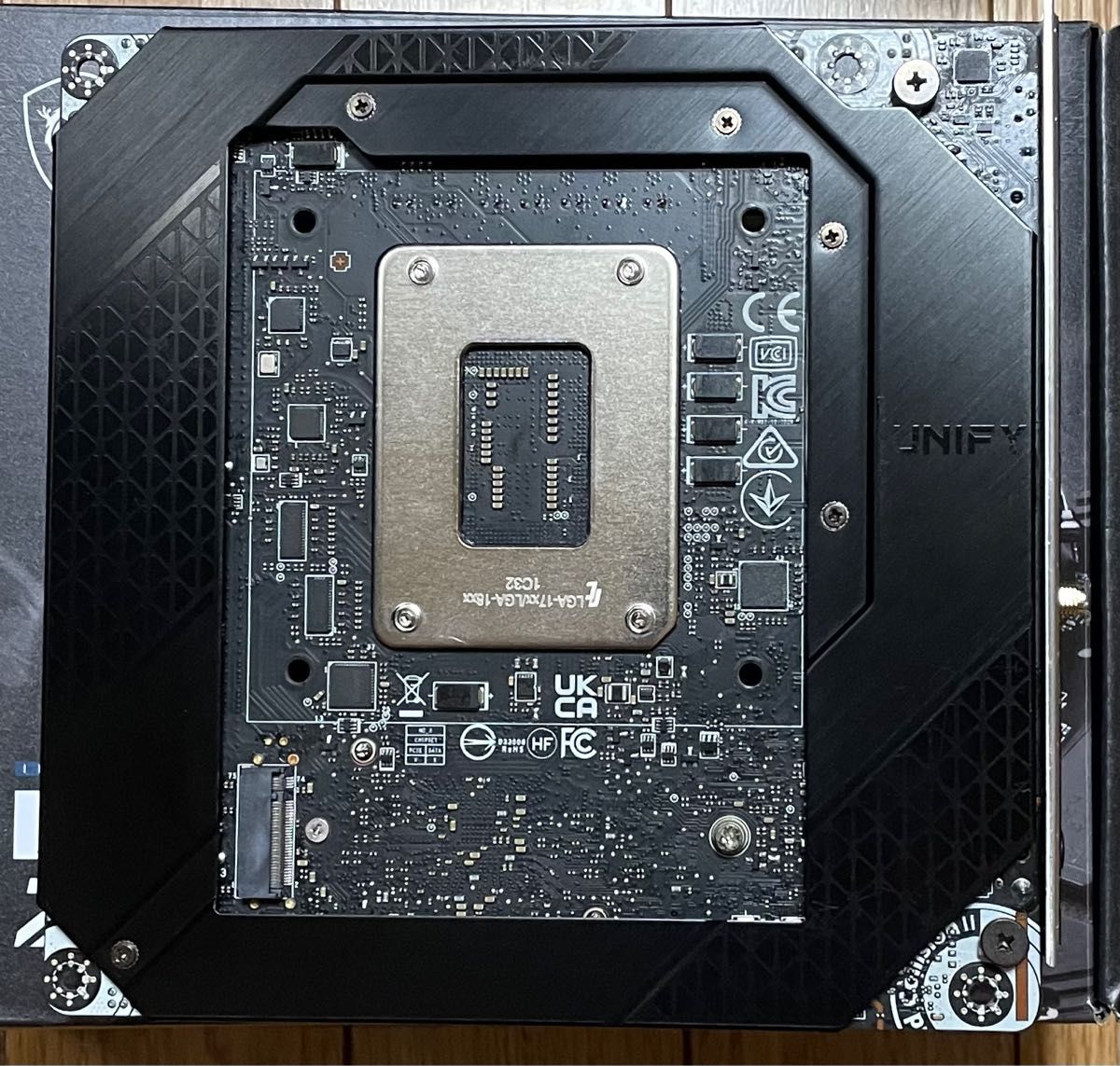 美品】MSI MEG Z690I UNIFY Mini-ITX マザーボード LGA1700