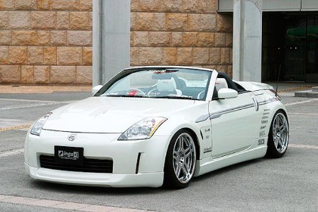 イングス フェアレディZ Z33 前期 フロントハーフスポイラー FRP 未塗装 ings LX-SPORT エルエックススポーツ_画像2