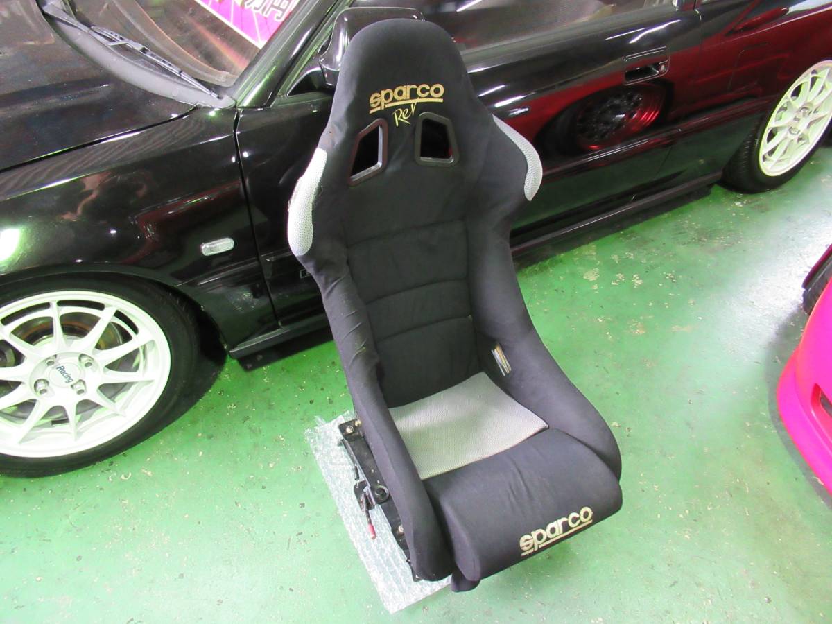 DEEPSRACING★EG6シビックSiRスパルコ SPARCO REV FIA認定フルバケ 運転席★検)DC2 EG4 EG9 B16Aの画像1