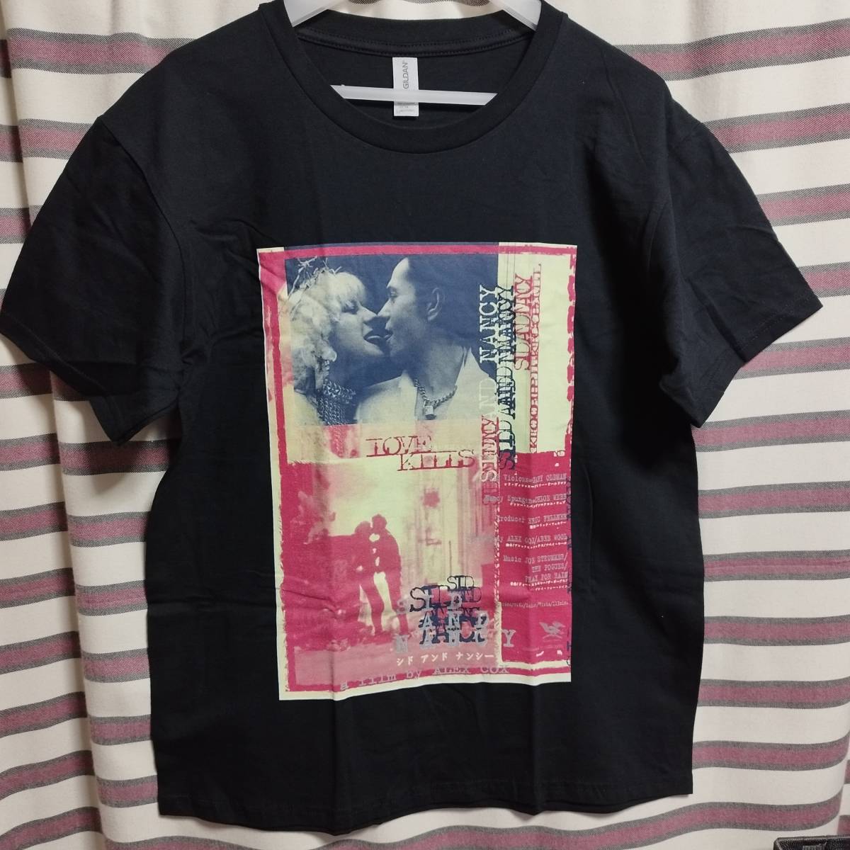 シドアンドナンシー』（Sid And Nancy）映画Tシャツ 黒L セックス