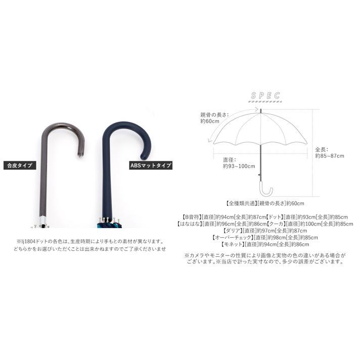 ☆ lj1902.クーカグリーン 傘 レディース ドーム型 通販 長傘 おしゃれ ジャンプ傘 深張り 60cm かわいい 可愛い ワンタッチ オシャレ お_画像8