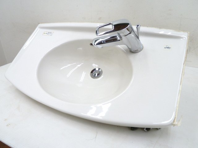 TOTO 壁掛 洗面器 L270C (5) W693×D370×H218mm モデアシリーズ 洗面 手洗い ボウル シンク 手洗器 水栓 TLHG31F #N11 ペールホワイト