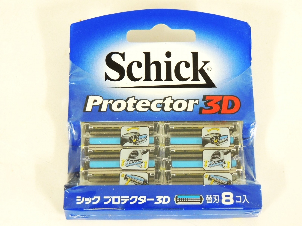 未使用 未開封 Schick シック プロテクター3D (PD-8)8コ入 2パック/シンプル(PD2-10)10コ入 1パック 2枚刃 替刃 セット 管2 その他 ◆新品◆ シック プロテクタースリー 替刃 8個