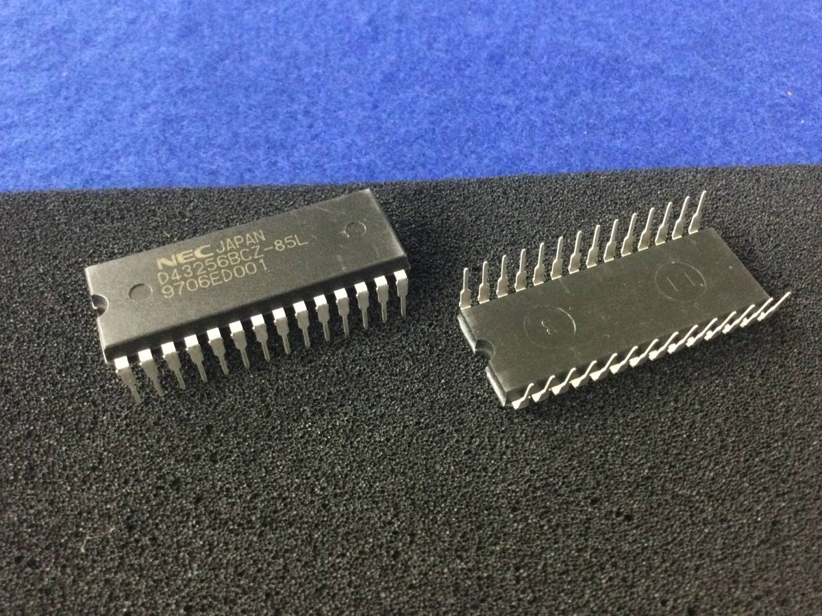 UPD43256BCZ-85L 【即決即送】 NEC 32Kx8 スタティック RAM D43256BCZ-85L [AZ3-20-23To/298545M] NEC SRAM ２個セット_画像1