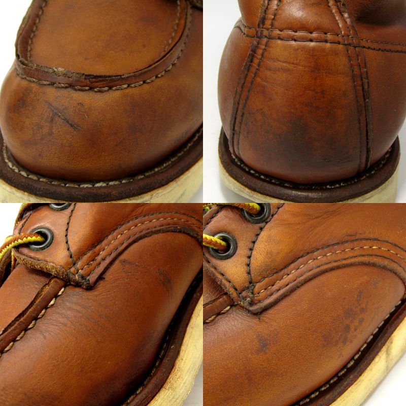 REDWING レッドウィング US9D 27cm モックトゥ 875 ワークブーツ 06年製 アイリッシュセッター 6インチ オロイジナル 10006612_画像9