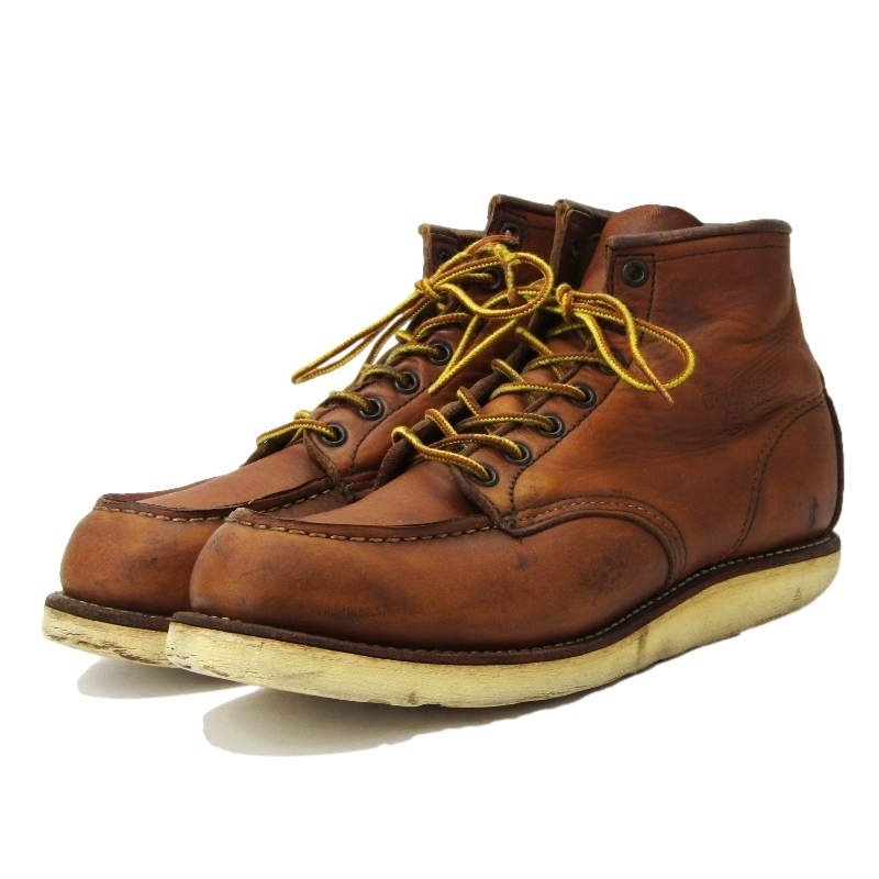 REDWING レッドウィング US9D 27cm モックトゥ 875 ワークブーツ 06年製 アイリッシュセッター 6インチ オロイジナル 10006612_画像1