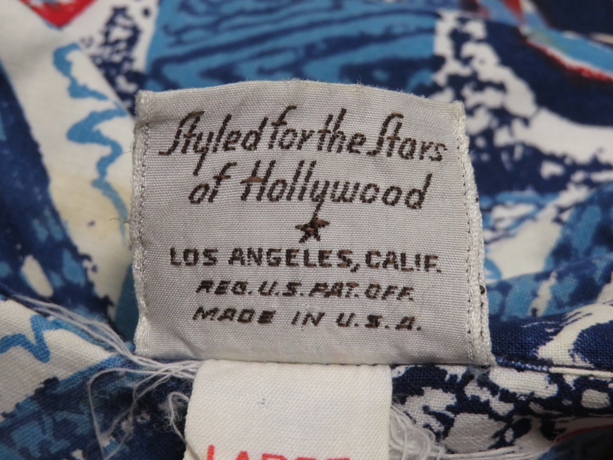MADE IN USA☆LARGE【Caralina/カタリナ】ビンテージ/1950年代頃