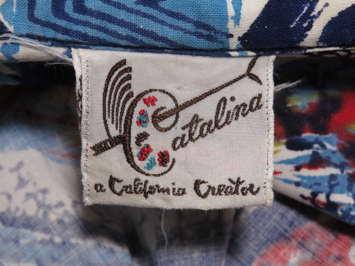 MADE IN USA☆LARGE【Caralina/カタリナ】ビンテージ/1950年代頃