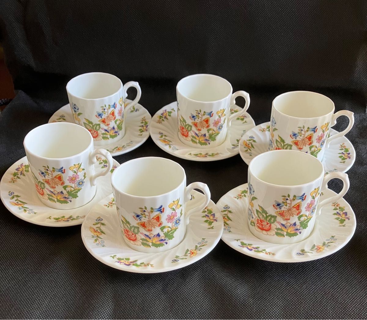 6客セット Aynsley COTTAGE GARDEN デミカップ&ソーサー|Yahoo!フリマ