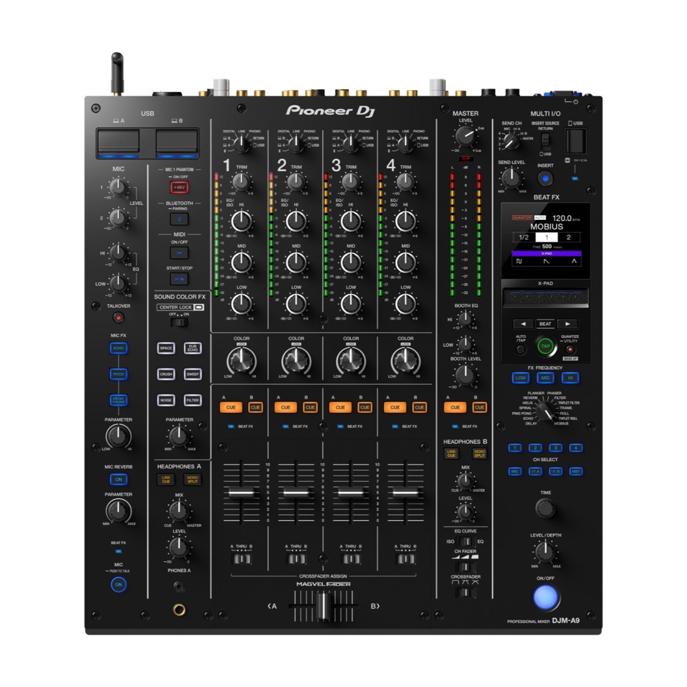 Pioneer DJ DJM-A9 4chプロフェッショナルDJミキサー